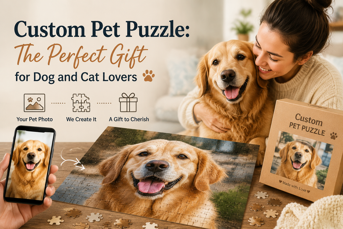 Custom Pet Puzzle: The Perfect Gift for Dog and Cat Lovers