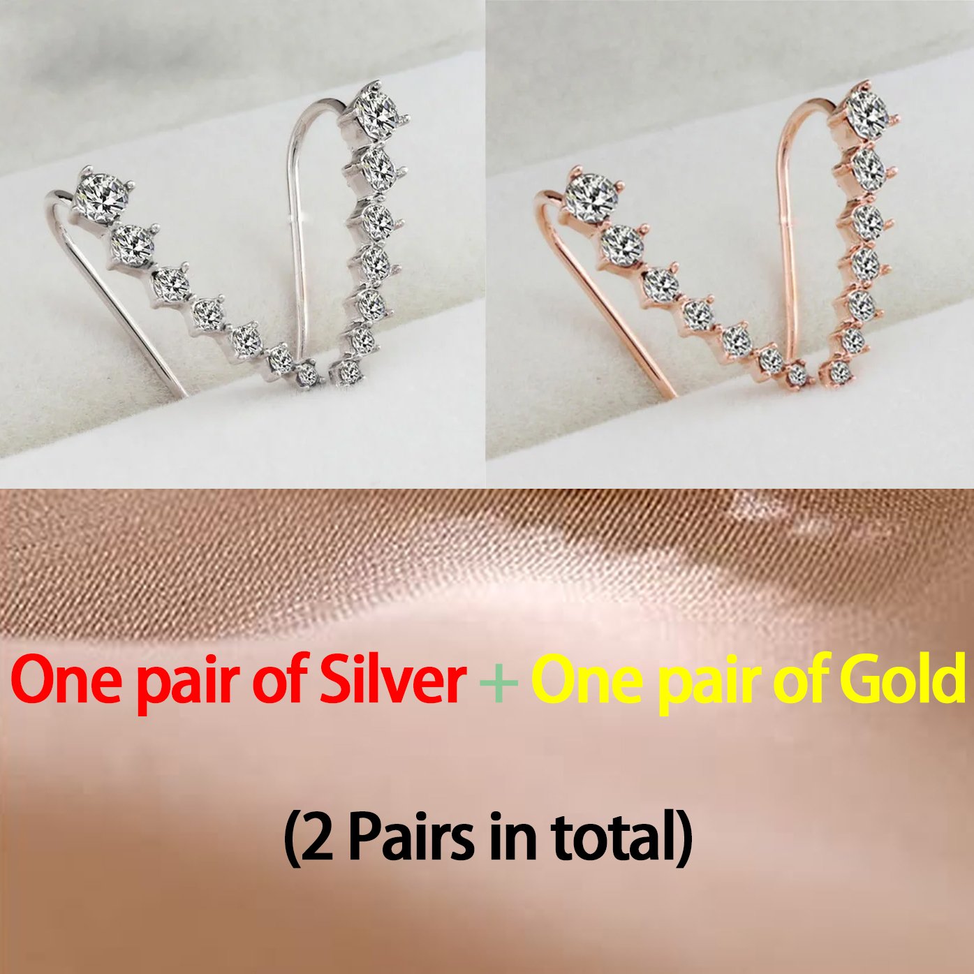 🔥Buy 1 Get 1 Free🎁 - ✨Seven Star Diamond Stud Earrings
